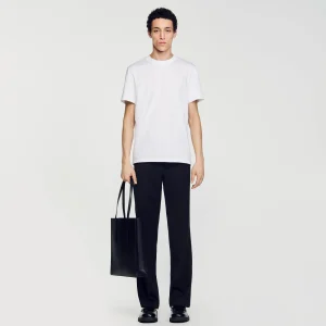 Camisetas & Polos<Sandro Paris Camiseta De Algodon
