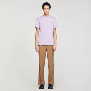 Camisetas & Polos<Sandro Paris Camiseta De Algodon