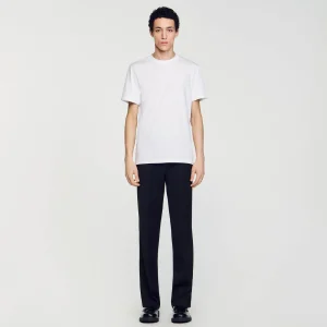 Camisetas & Polos<Sandro Paris Camiseta De Algodon
