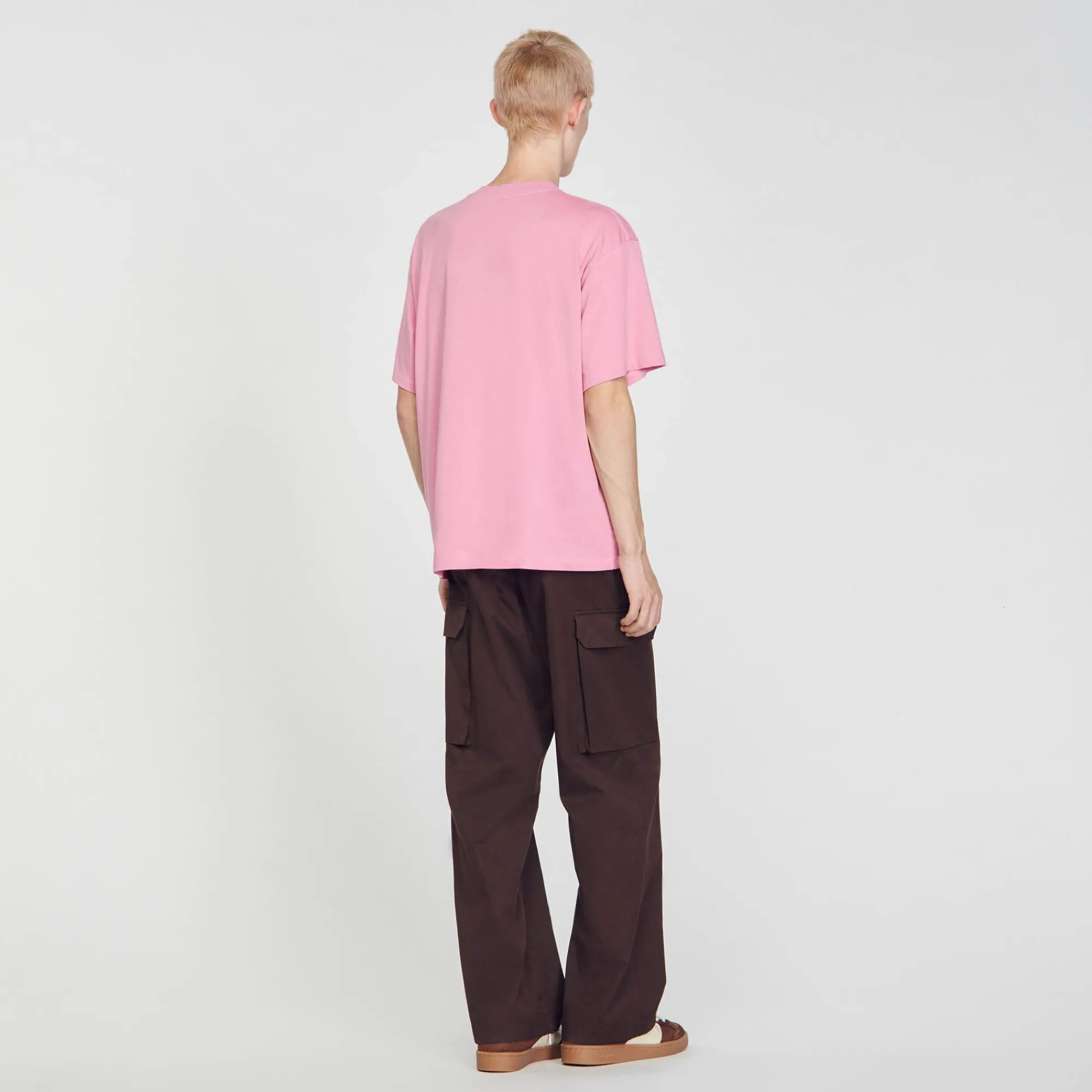 camiseta_de_algodon_4-1.webp Camisetas & Polos<Sandro Paris Camiseta De Algodon