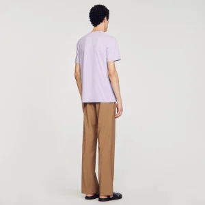 Camisetas & Polos<Sandro Paris Camiseta De Algodon