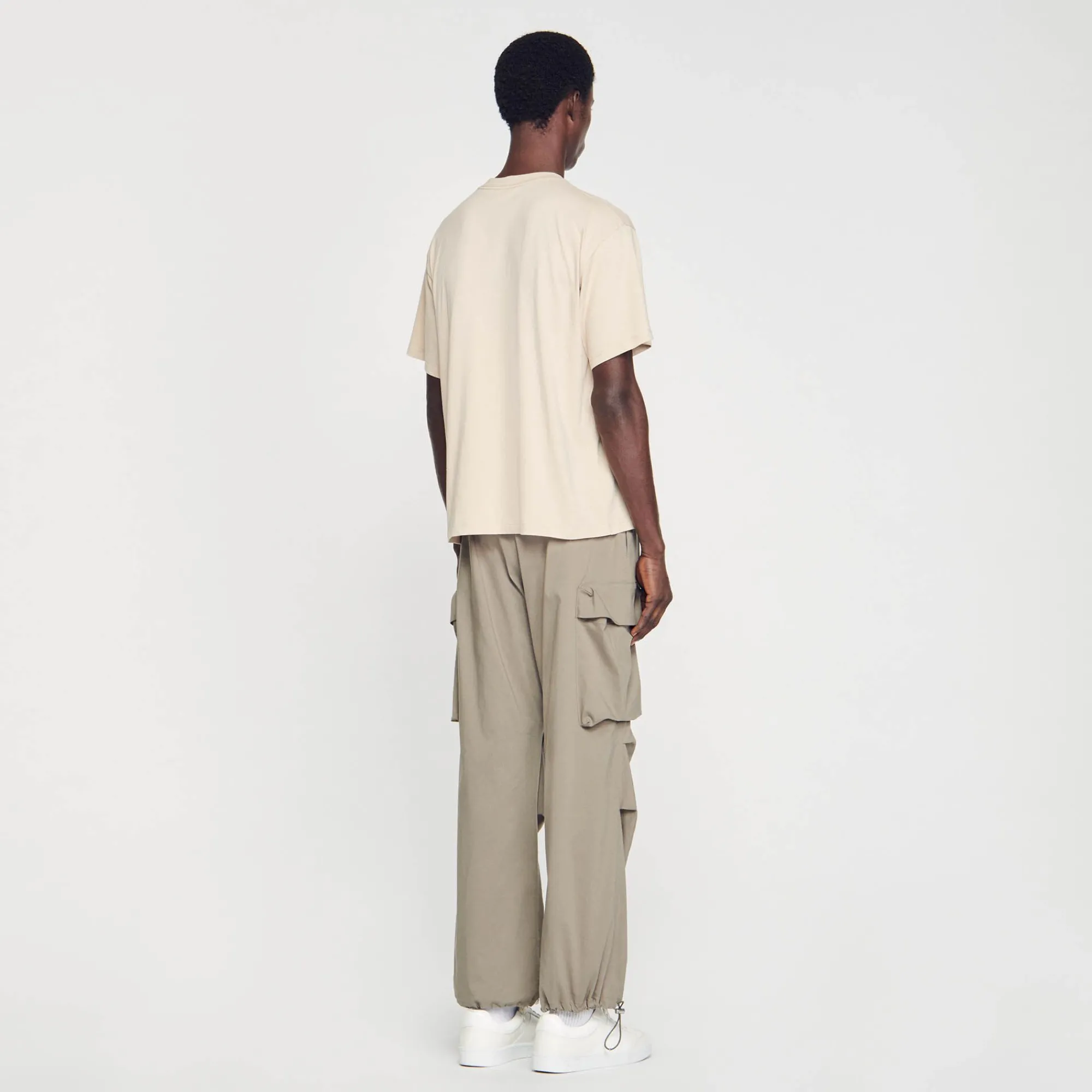 camiseta_de_algodon_4-3.webp Camisetas & Polos<Sandro Paris Camiseta De Algodon