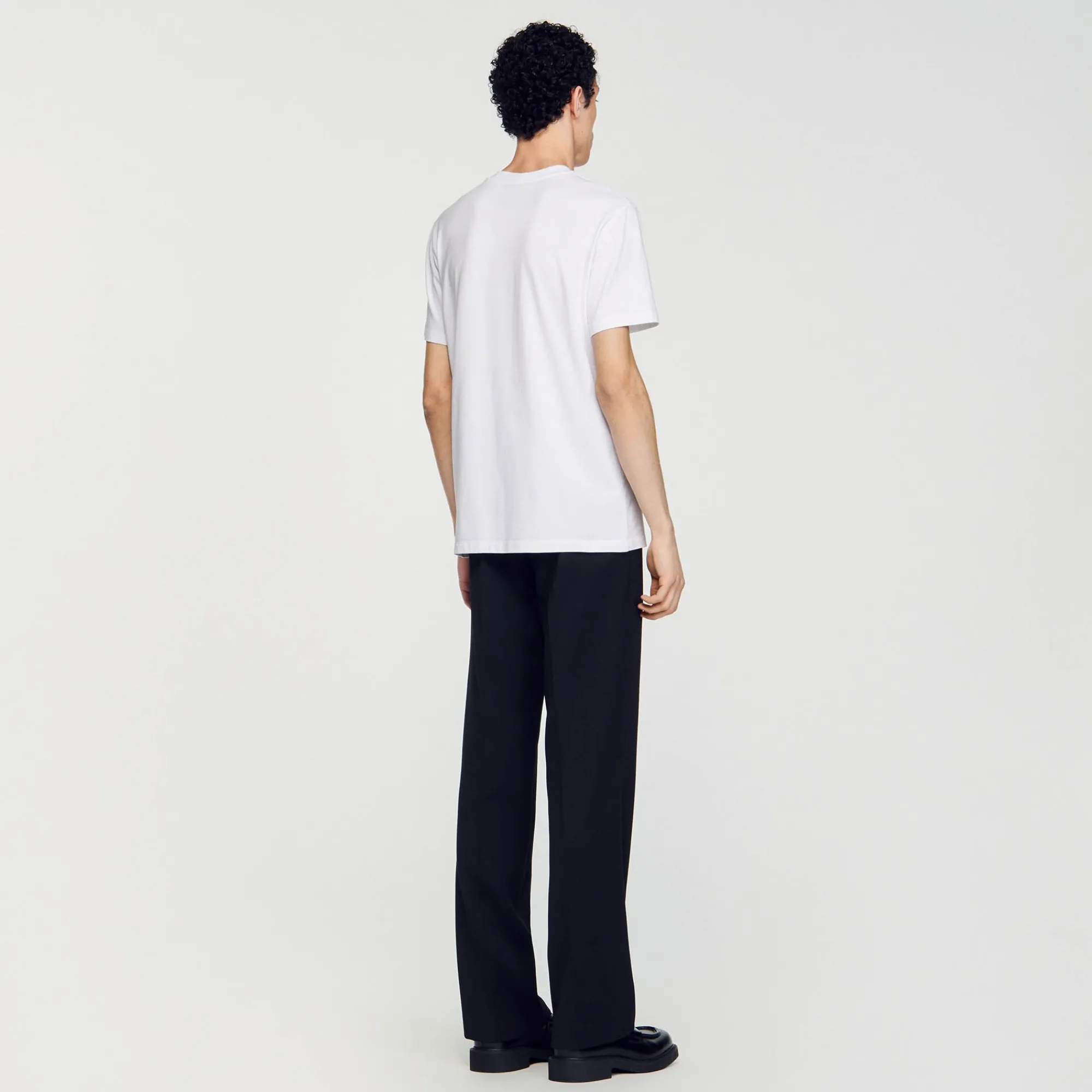 camiseta_de_algodon_4.webp Camisetas & Polos<Sandro Paris Camiseta De Algodon