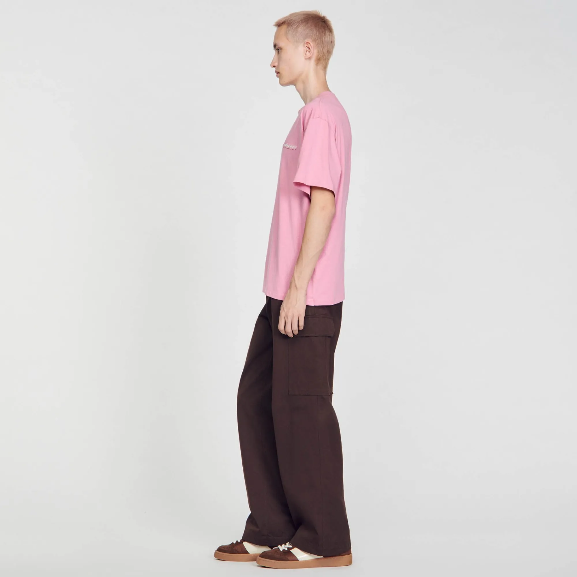 camiseta_de_algodon_5-1.webp Camisetas & Polos<Sandro Paris Camiseta De Algodon