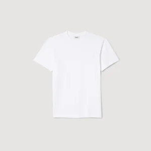 Camisetas & Polos<Sandro Paris Camiseta De Algodon