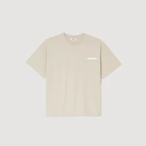 Camisetas & Polos<Sandro Paris Camiseta De Algodon