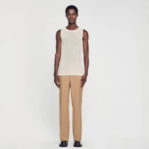Jerséis & Chalecos<Sandro Paris Camiseta De Tirantes De Punto