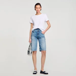 Camisetas<Sandro Paris Camiseta Doble S