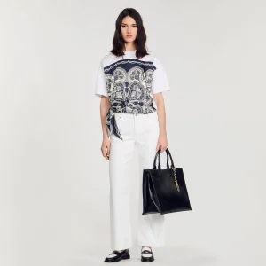 Camisetas<Sandro Paris Camiseta Fular