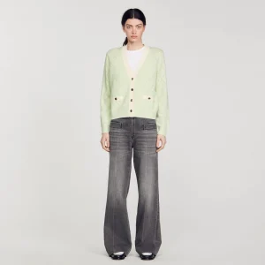 Jerseys & Cárdigans<Sandro Paris Cardigan Bicolor