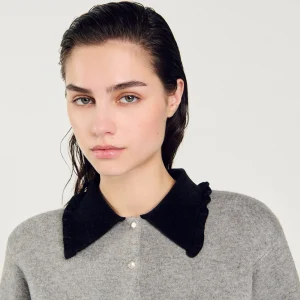 Jerseys & Cárdigans<Sandro Paris Cardigan Corto