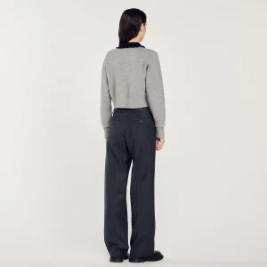 Jerseys & Cárdigans<Sandro Paris Cardigan Corto