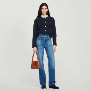 Otros Accesorios<Sandro Paris Cardigan De Lana Certificada