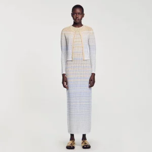 Conjuntos<Sandro Paris Cardigan De Punto Degradado