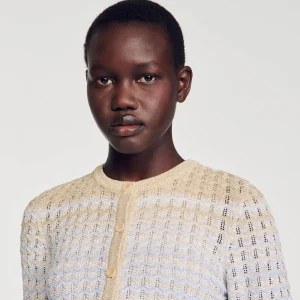 Conjuntos<Sandro Paris Cardigan De Punto Degradado