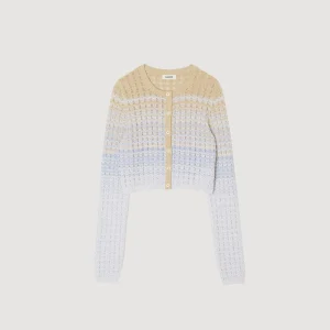 Conjuntos<Sandro Paris Cardigan De Punto Degradado