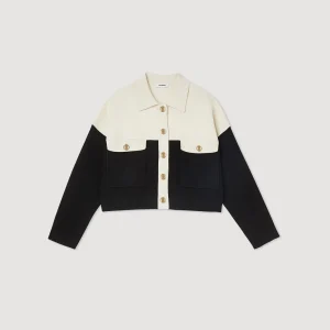 Jerseys & Cárdigans<Sandro Paris Cardigan De Viscosa Certificada