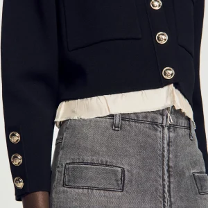 Jerseys & Cárdigans<Sandro Paris Cardigan Tipo Camisa
