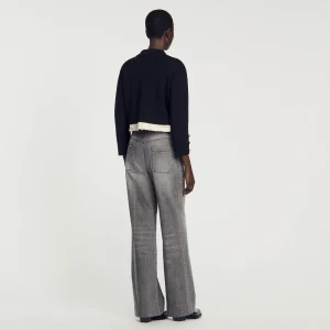 Jerseys & Cárdigans<Sandro Paris Cardigan Tipo Camisa