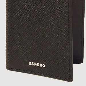 Tarjeteros & Carteras<Sandro Paris Cartera Piel De Curtiduria Certificada