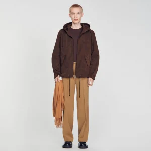 Abrigos & Cazadoras<Sandro Paris Cazadora Con Capucha