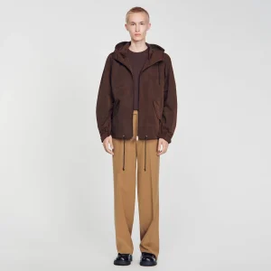 Abrigos & Cazadoras<Sandro Paris Cazadora Con Capucha