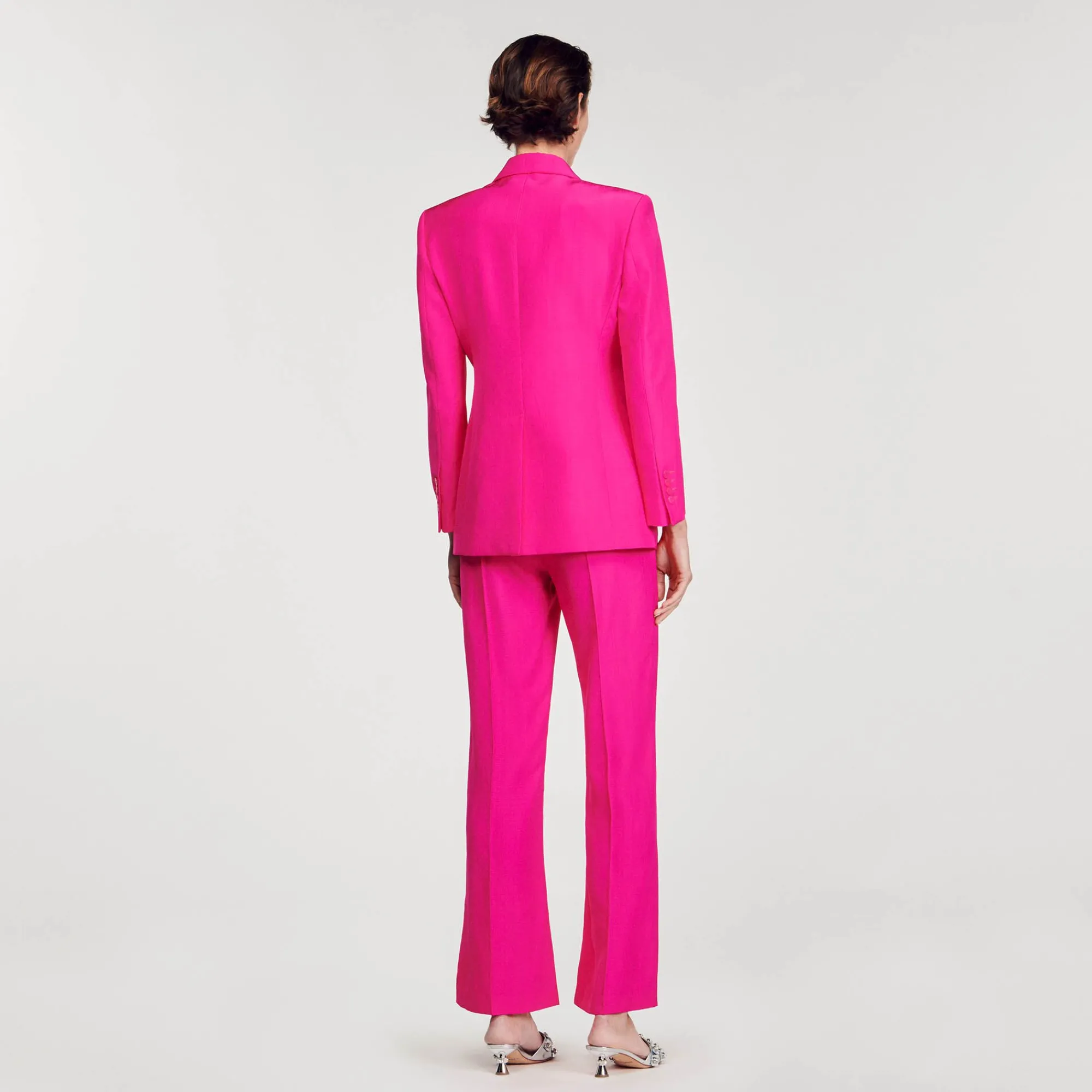chaqueta_con_botonadura_cruzada_4.webp Trajes<Sandro Paris Chaqueta Con Botonadura Cruzada