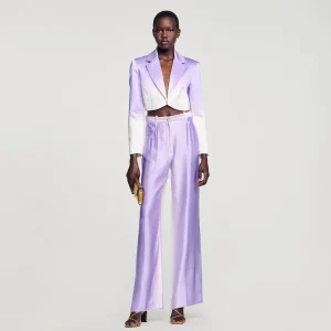 Trajes<Sandro Paris Chaqueta Corta De Traje