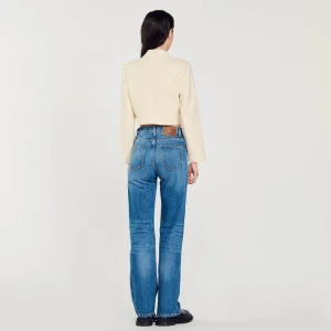 Trajes<Sandro Paris Chaqueta Corta De Tweed Abotonada