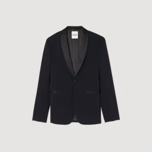 Trajes & Smokings<Sandro Paris Chaqueta De Esmoquin Con Saten