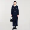 Trajes<Sandro Paris Chaqueta De Sastre Con Doble Botonadura