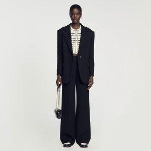 Trajes<Sandro Paris Chaqueta De Sastre De Sarga