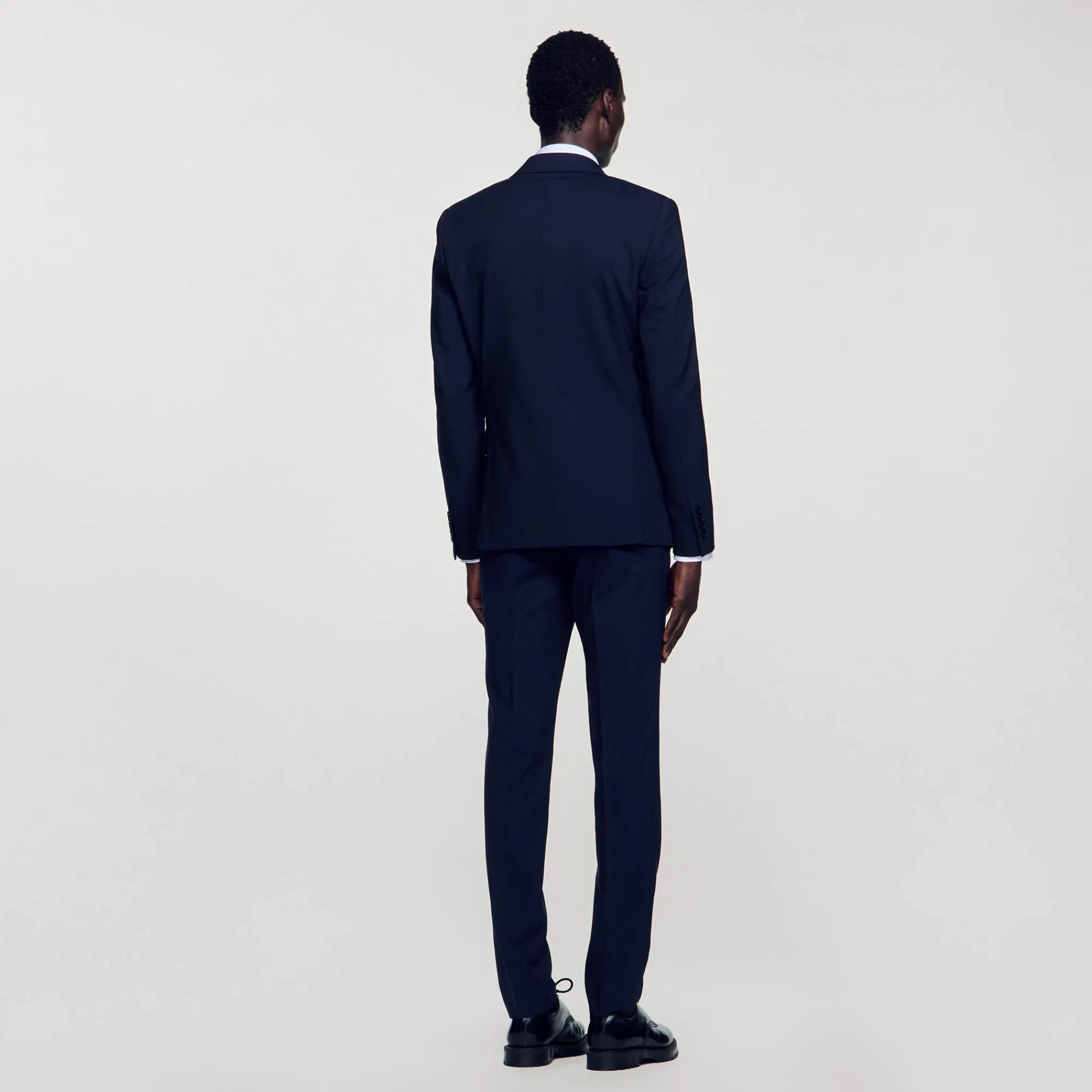 chaqueta_de_traje_clasica_de_lana_4.webp Trajes & Smokings<Sandro Paris Chaqueta De Traje Clasica De Lana