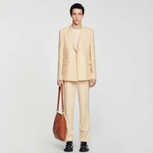 Blazers<Sandro Paris Chaqueta De Traje Cruzada