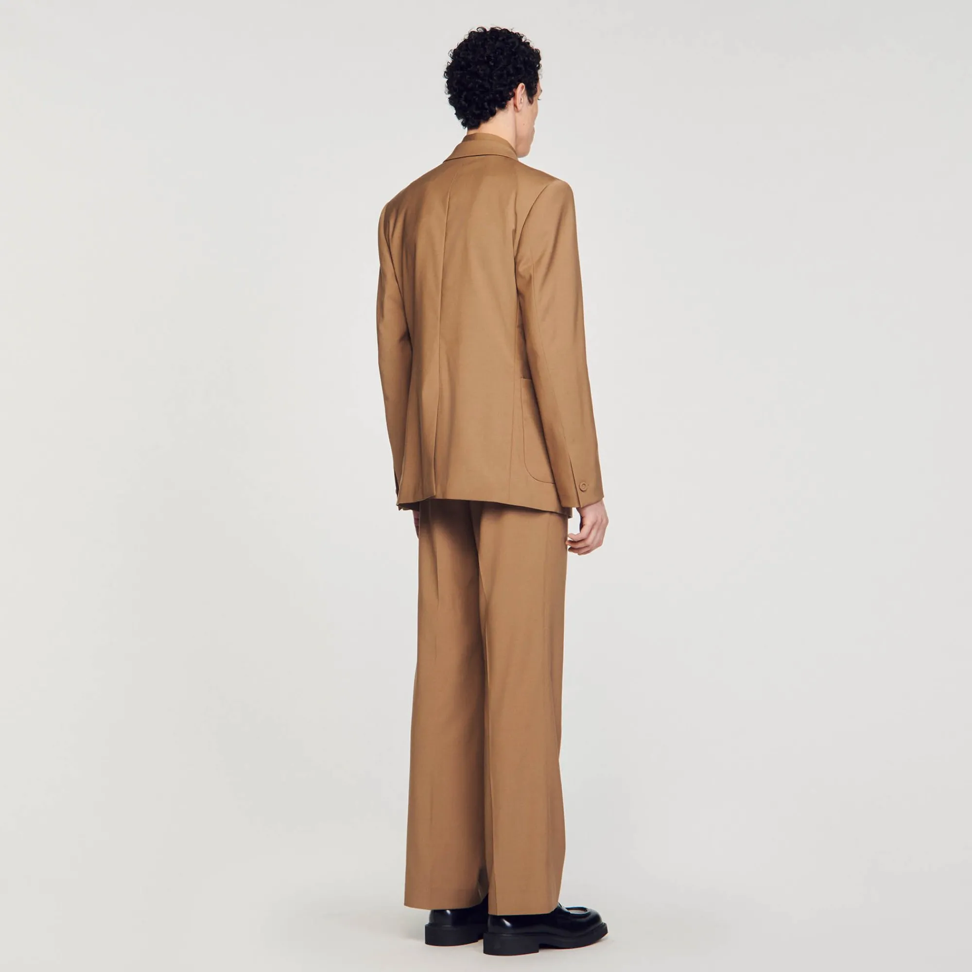 chaqueta_de_traje_cruzada_4-2.webp Trajes & Smokings<Sandro Paris Chaqueta De Traje Cruzada