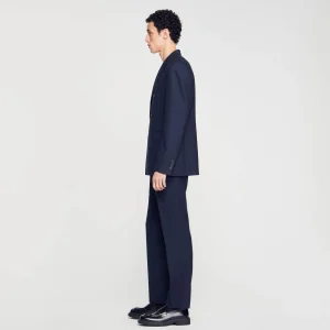 Trajes & Smokings<Sandro Paris Chaqueta De Traje Cruzada