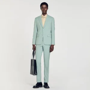 Trajes & Smokings<Sandro Paris Chaqueta De Traje De Lana