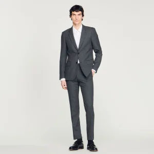 Trajes & Smokings<Sandro Paris Chaqueta De Traje De Lana