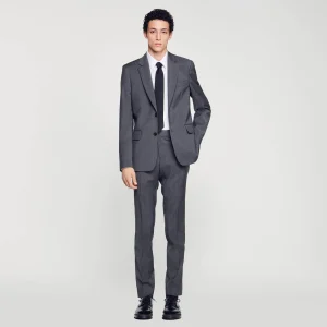 Trajes & Smokings<Sandro Paris Chaqueta De Traje De Lana