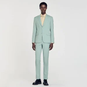 Trajes & Smokings<Sandro Paris Chaqueta De Traje De Lana