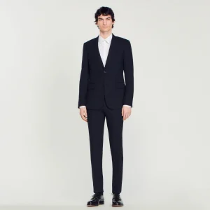 Trajes & Smokings<Sandro Paris Chaqueta De Traje De Lana