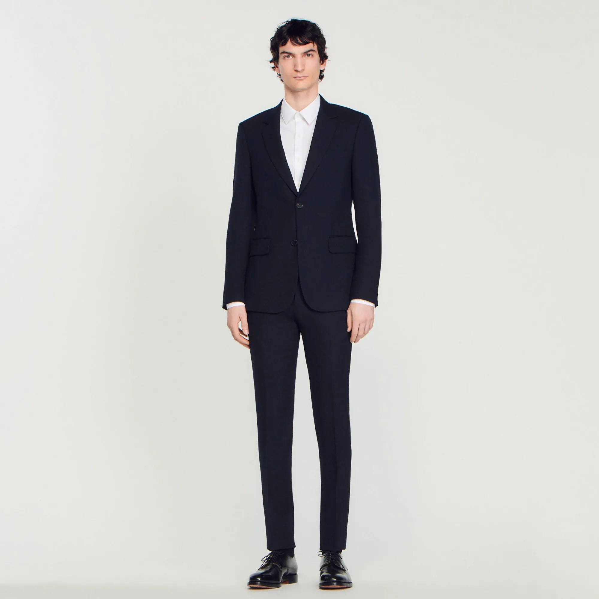 chaqueta_de_traje_de_lana_1-2.webp Trajes & Smokings<Sandro Paris Chaqueta De Traje De Lana