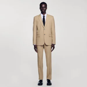 Trajes & Smokings<Sandro Paris Chaqueta De Traje De Lana