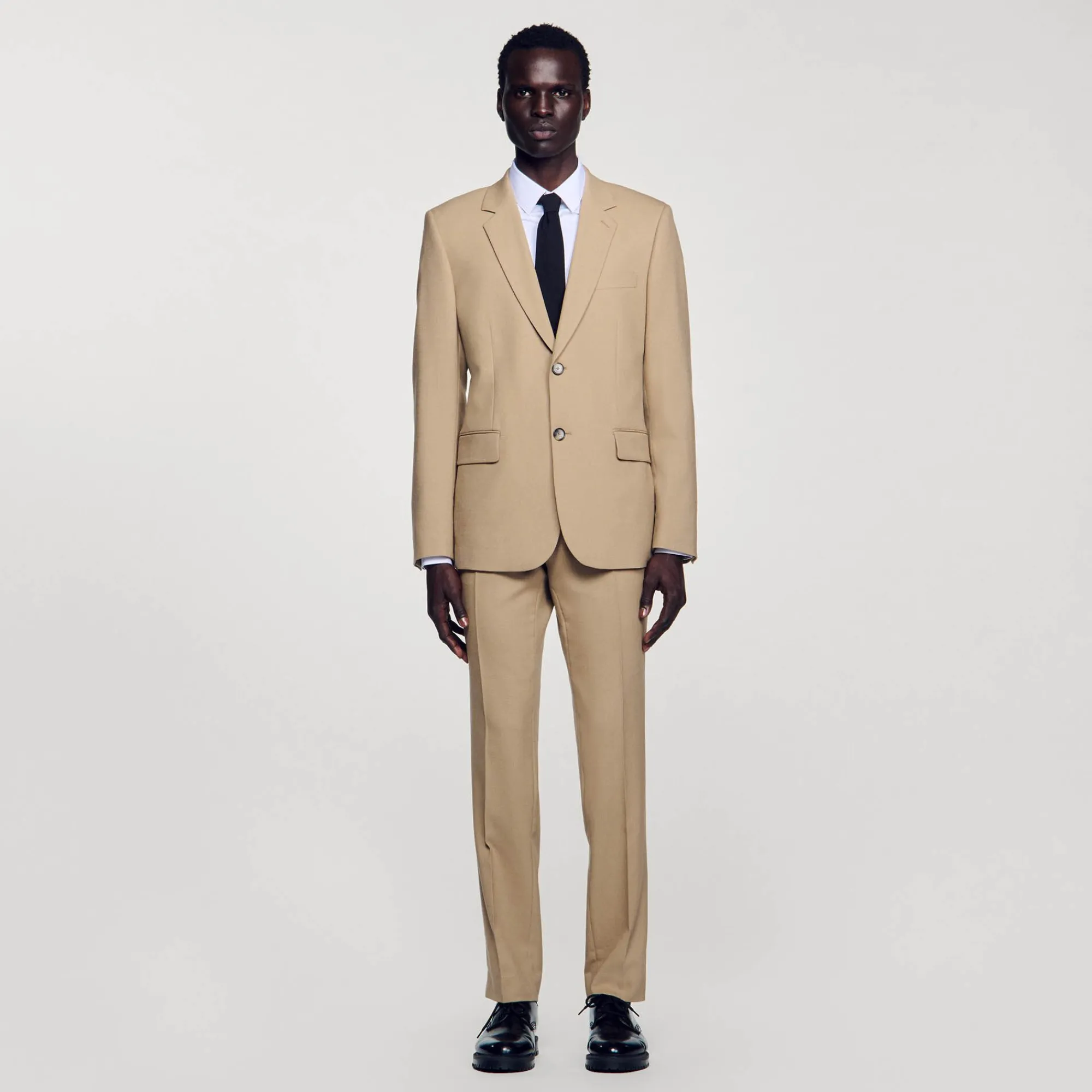 chaqueta_de_traje_de_lana_1-3.webp Trajes & Smokings<Sandro Paris Chaqueta De Traje De Lana