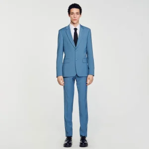 Trajes & Smokings<Sandro Paris Chaqueta De Traje De Lana