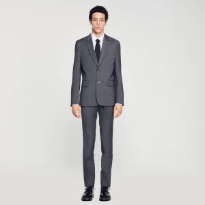 Trajes & Smokings<Sandro Paris Chaqueta De Traje De Lana