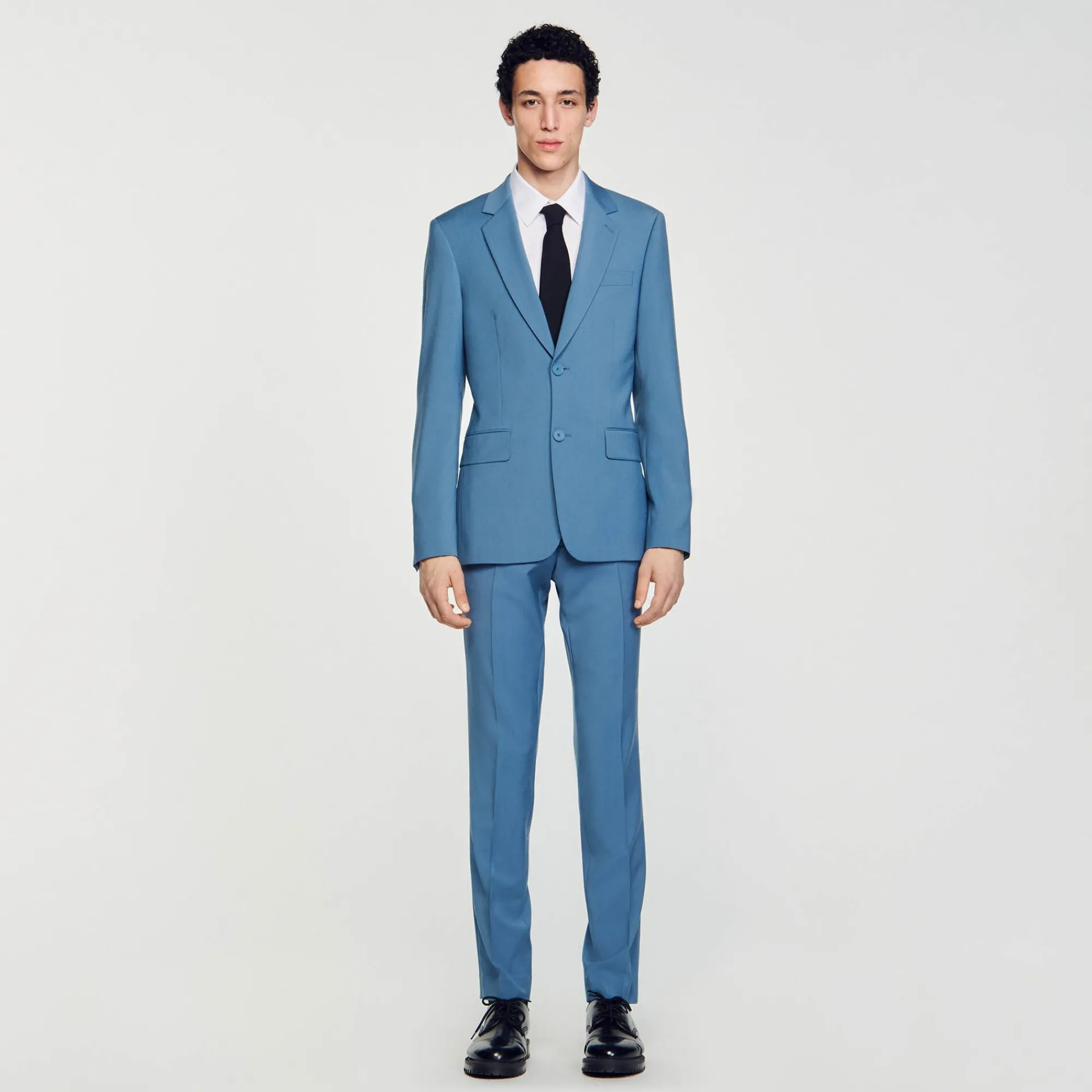 chaqueta_de_traje_de_lana_1.webp Trajes & Smokings<Sandro Paris Chaqueta De Traje De Lana