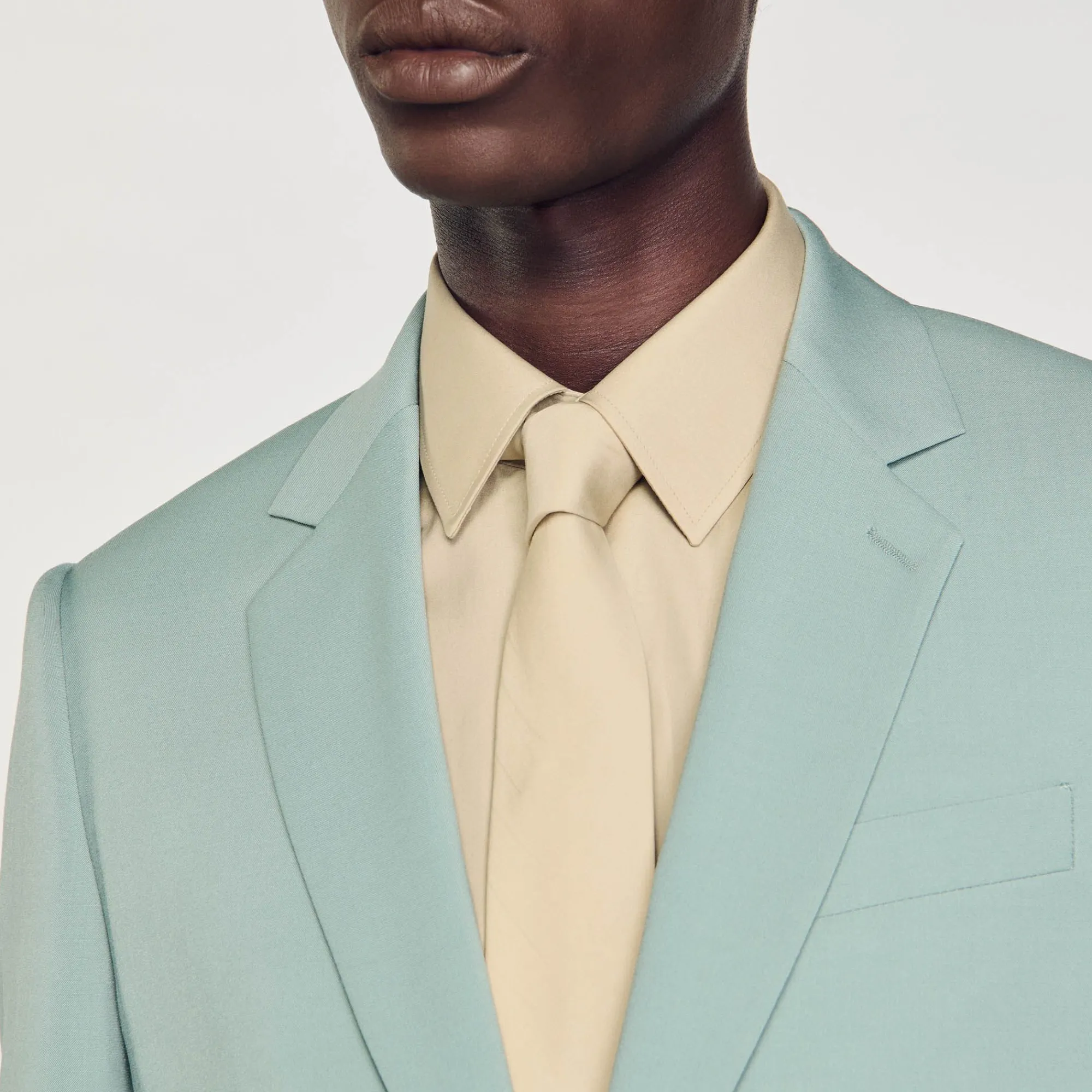 chaqueta_de_traje_de_lana_2-1.webp Trajes & Smokings<Sandro Paris Chaqueta De Traje De Lana