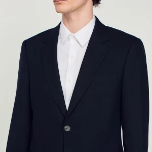 Trajes & Smokings<Sandro Paris Chaqueta De Traje De Lana