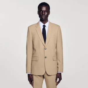Trajes & Smokings<Sandro Paris Chaqueta De Traje De Lana